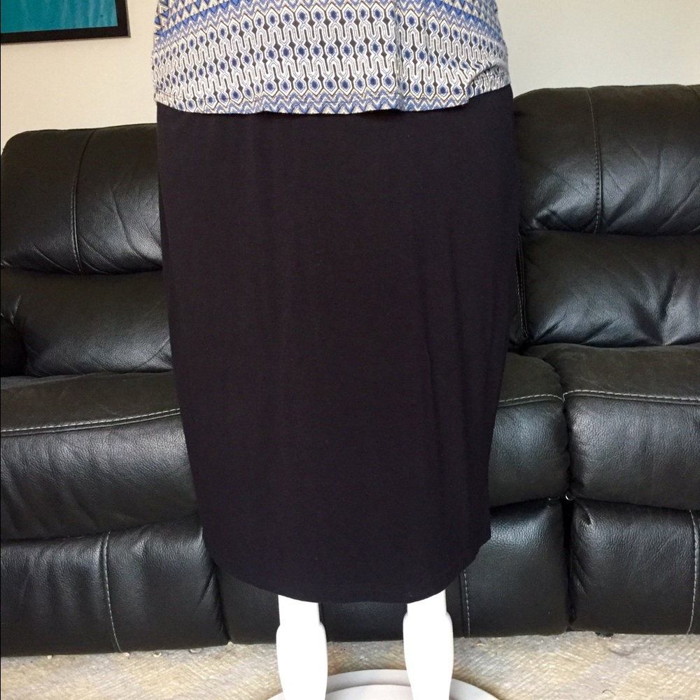 🛍️Merona Stretchy Black Career Skirt